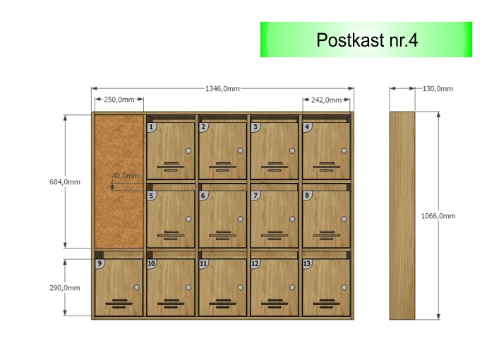 Postkast nr. 4