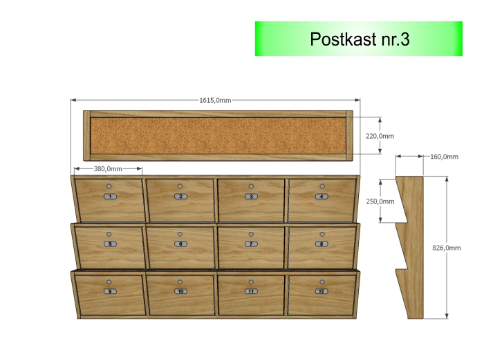 Postkast nr. 3